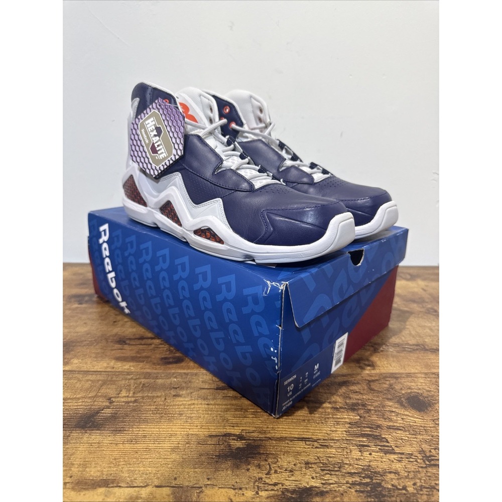 NEW Reebok Sermon High Thunder Blue Size 10 W/Box